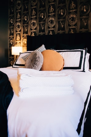 1 habitación, sábanas de algodón egipcio y ropa de cama de alta calidad 