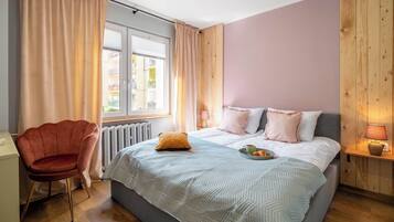 1 makuuhuone, silitysrauta/-lauta, Wi-Fi, vuodevaatteet