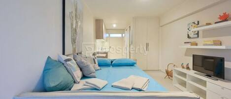 1 Schlafzimmer, kostenloses WLAN, Bettwäsche