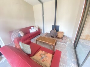 Smart TV, DVD player, ping pong, books