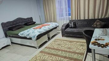 2 bedrooms, premium bedding, memory-foam beds, free WiFi