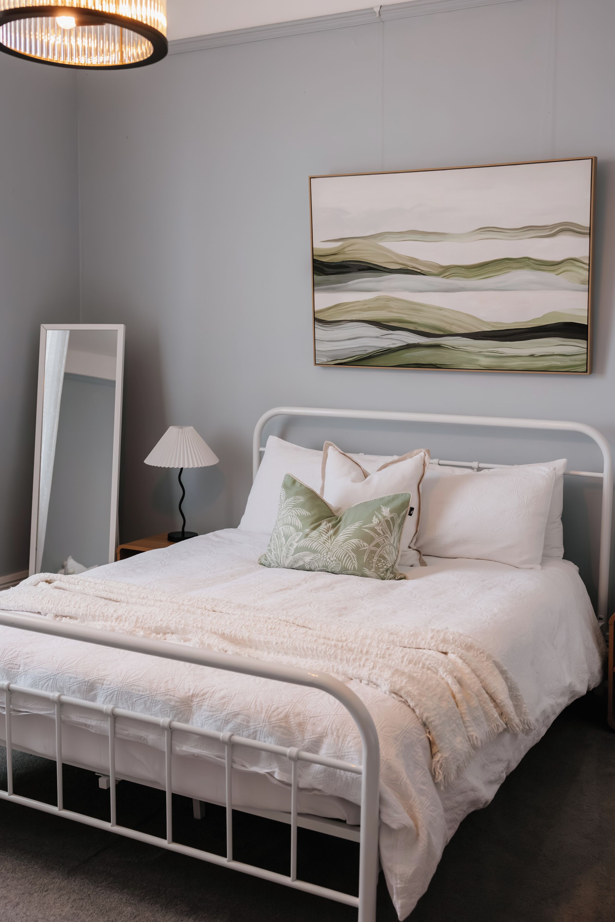 2 bedrooms, iron/ironing board, travel crib, free WiFi