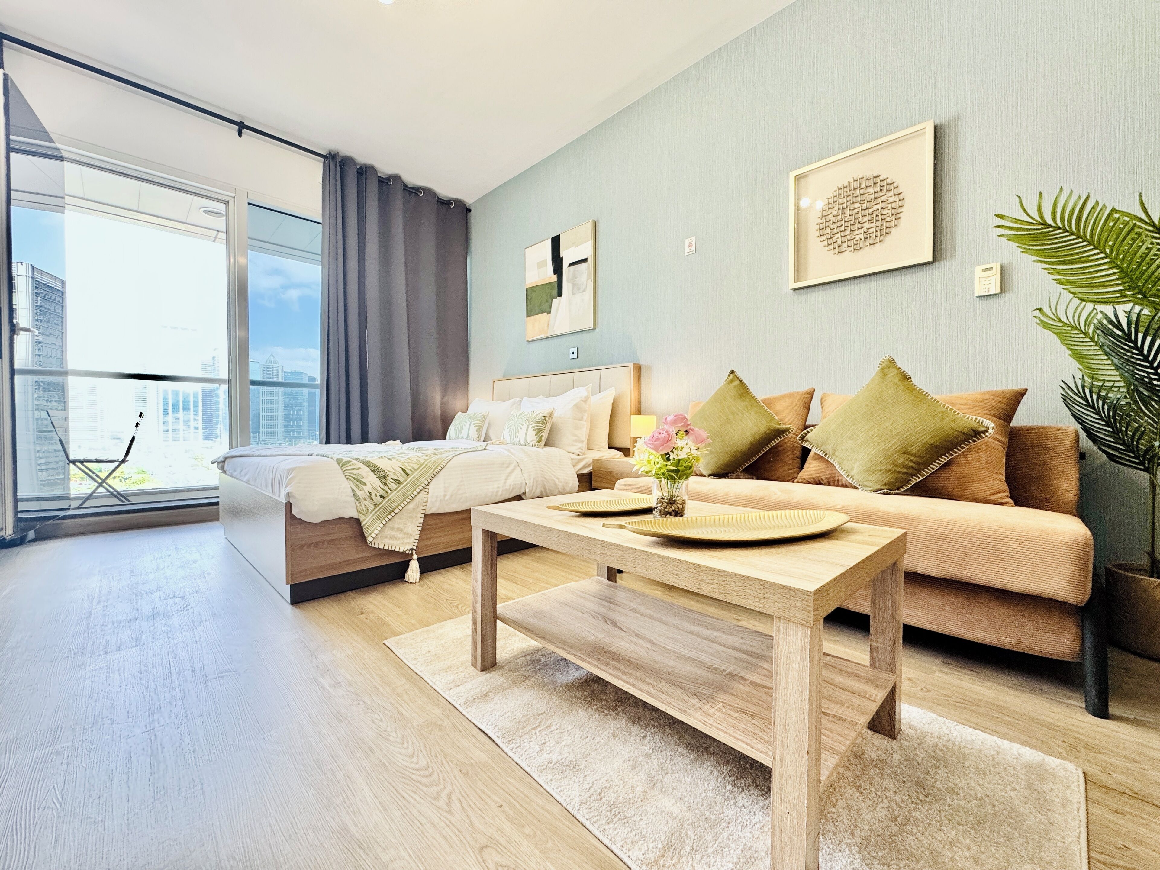 Estúdio luxo | 1 quarto, cofres nos quartos, escrivaninha