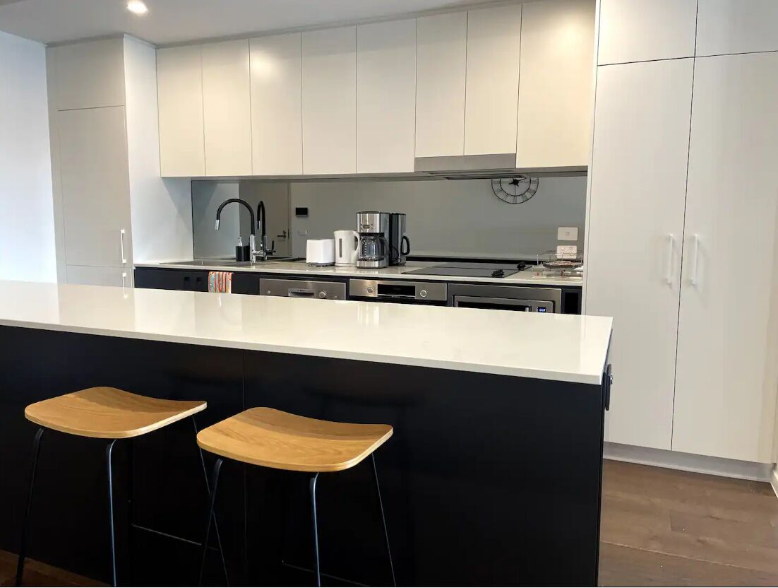 Fridge, oven, dishwasher, electric kettle