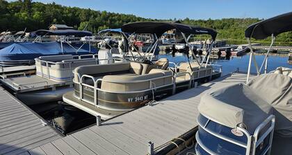 Dog Friendly, located Between Lake Placid and Saranac Lake with pontoon rentals
