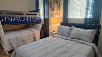 2 habitaciones, tabla de planchar con plancha y wifi gratis