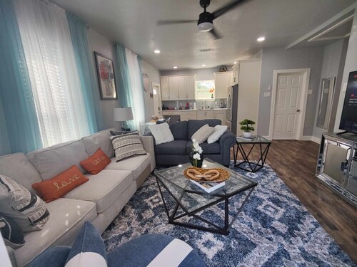 Family-friendly stand alone apartment in a peaceful Suburb .