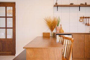 Premium House | Private kitchen | Mini-fridge, microwave, espresso maker, coffee/tea maker - Seonheul an (Jeju City)