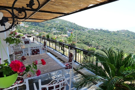 Vista del balcón. Vila Panorama