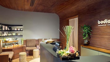 Salas para tratamentos a dois, massagens