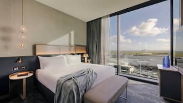 Executive Suite, 1 Katil Raja (King) | Peralatan tempat tidur premium, bar mini, peti besi dalam bilik