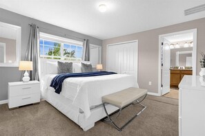4 bedrooms, travel cot, WiFi, bed sheets