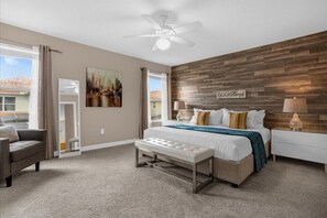 6 bedrooms, iron/ironing board, WiFi, bed sheets