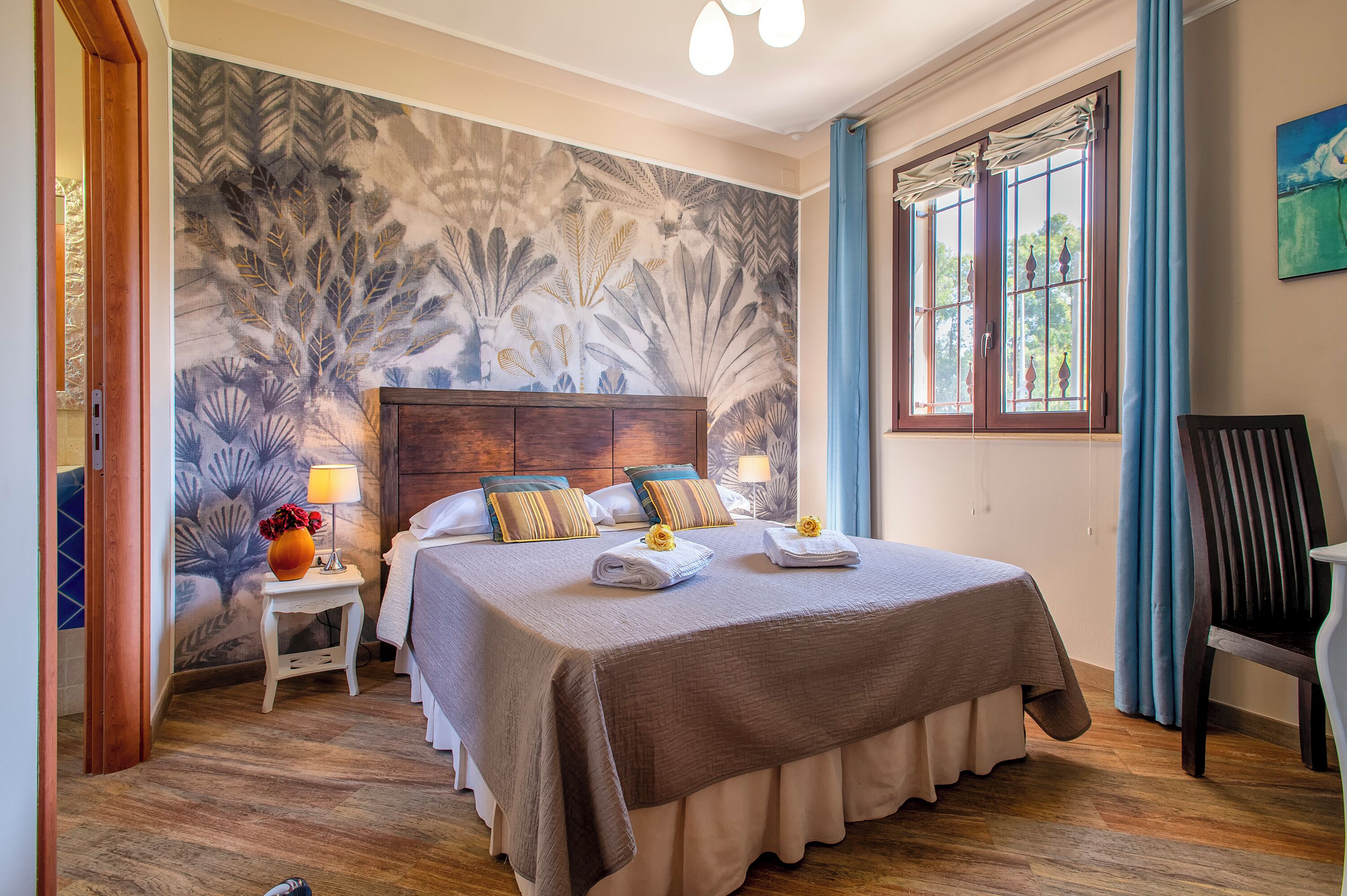 6 habitaciones y caja de seguridad en la habitación 