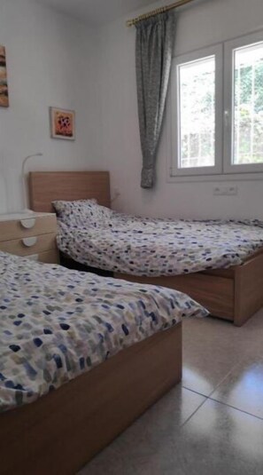 2 slaapkamers, wifi