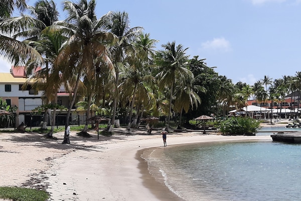 Una spiaggia nelle vicinanze