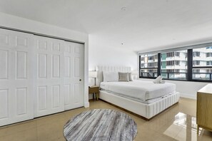 2 bedrooms, iron/ironing board, travel crib, free WiFi
