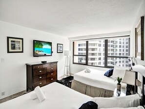 2 間睡房、熨斗/熨衫板、可攜式嬰兒床、免費 Wi-Fi