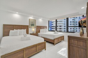 2 bedrooms, iron/ironing board, travel crib, free WiFi