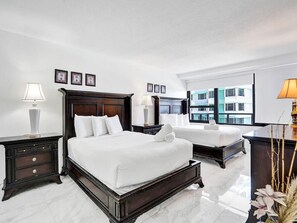 2 bedrooms, iron/ironing board, travel crib, free WiFi