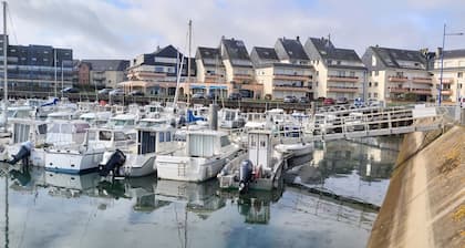 Duplex 2** - vue 360° mer et port à 2mn du marché aux poissons et restaurants