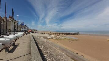 Accommodatie ligt op het strand