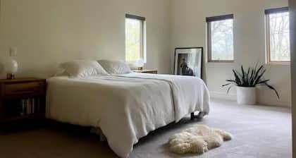 Modern Secluded Home w/fire place on 20 acres