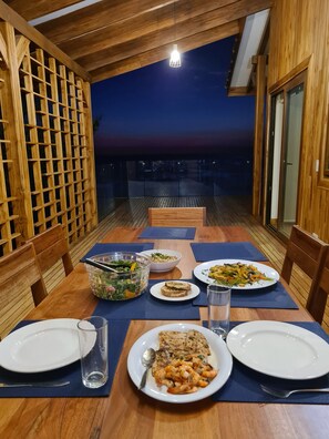Outdoor dining