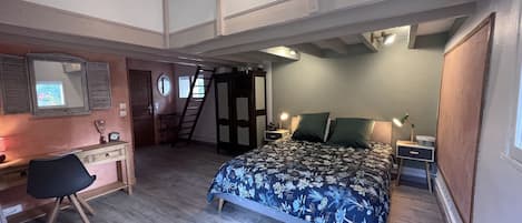 1 bedroom, iron/ironing board, free WiFi, bed sheets