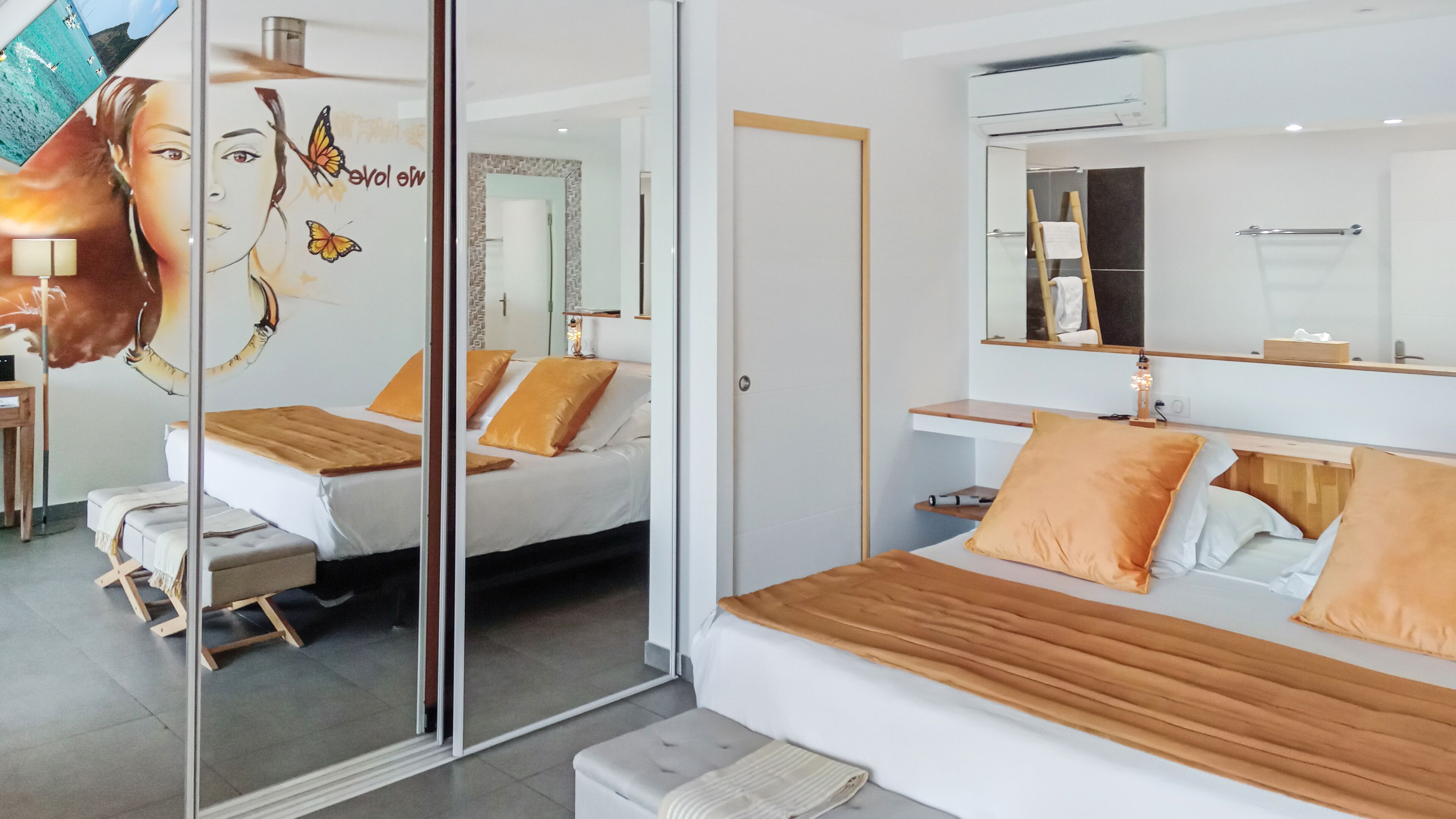 1 bedroom, in-room safe, iron/ironing board, free WiFi