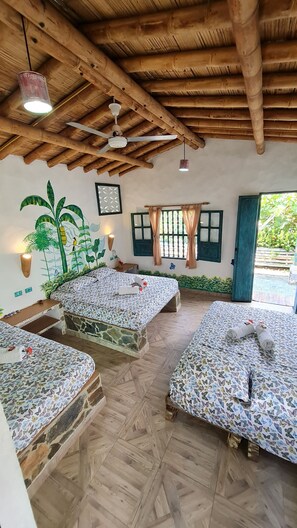 Cabane, vue mer (Arahuaco) | Literie de qualité supérieure