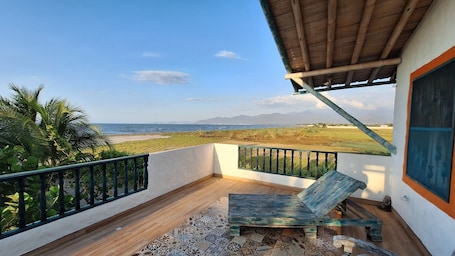 Terrace/patio. Chevere Beach Cabañas sas