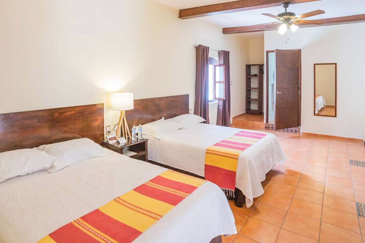 1 bedroom, premium bedding, down duvets, individually decorated