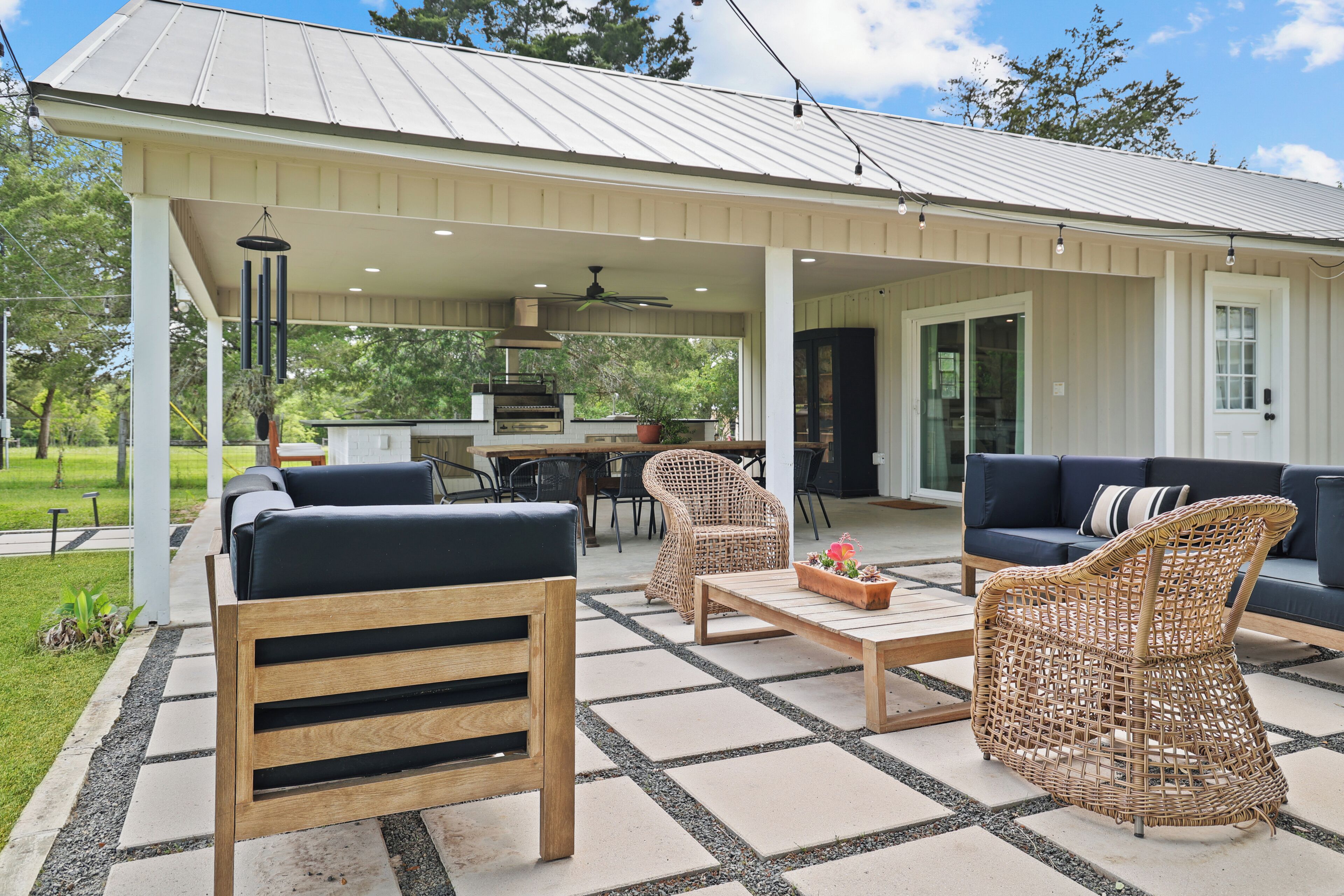 Opções para refeição ao ar livre