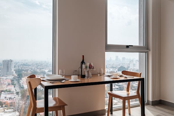 部屋からの景観