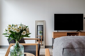 Superior-Studio, 1 Queen-Bett | Fernseher