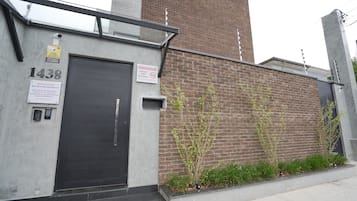 Fassade der Unterkunft