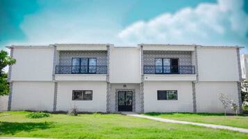 Façade de lâhĂ©bergement