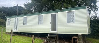 Caravan at Hollowood Farm Malpas Cheshire