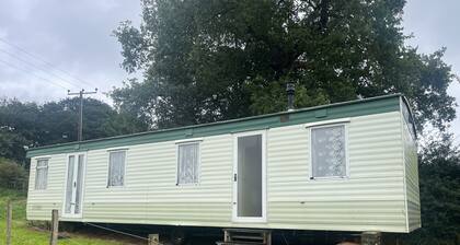 Caravan at Hollowood Farm Malpas Cheshire