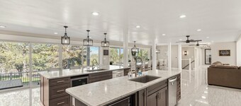 Large luxury home with a pool, playground & a view!