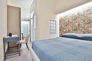 1 bedroom, iron/ironing board, WiFi, bed sheets - GuestHost - Charming apartment that accommodates up to 5 people with great comfort. The accommodation is located in the historic center (ZTL), just 500m from the Duomo and a stone's throw from Piazza Sedile del Campo, the Verdi Theater and the Villa Comu (Salerno)