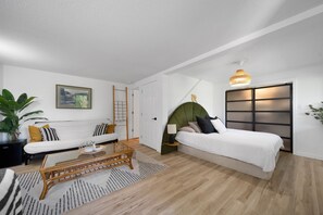 1 habitación, tabla de planchar con plancha, wifi y ropa de cama 