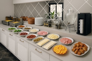 Petit déjeuner buffet