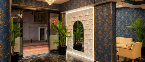 Sala de estar en el lobby