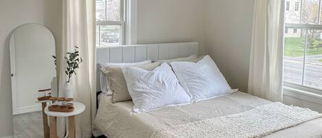 2 habitaciones, wifi gratis y ropa de cama