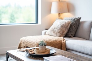 Condo | Living area | 40-inch flat-screen TV with digital channels - Revylation by Revelstoke Vacations (Revelstoke)