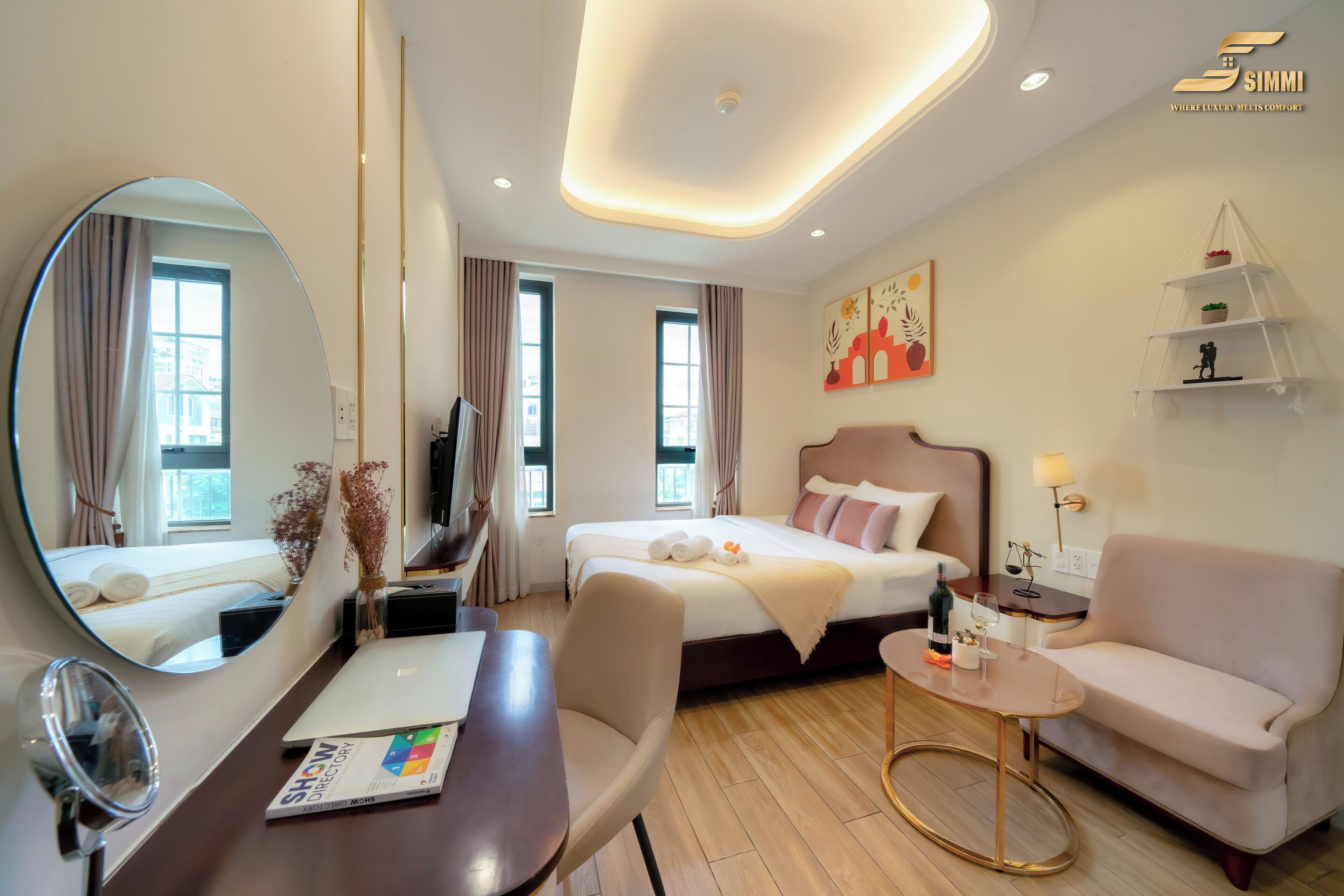 슈피리어 아파트 | 저자극성 침구, 미니바, 책상, 방음 설비