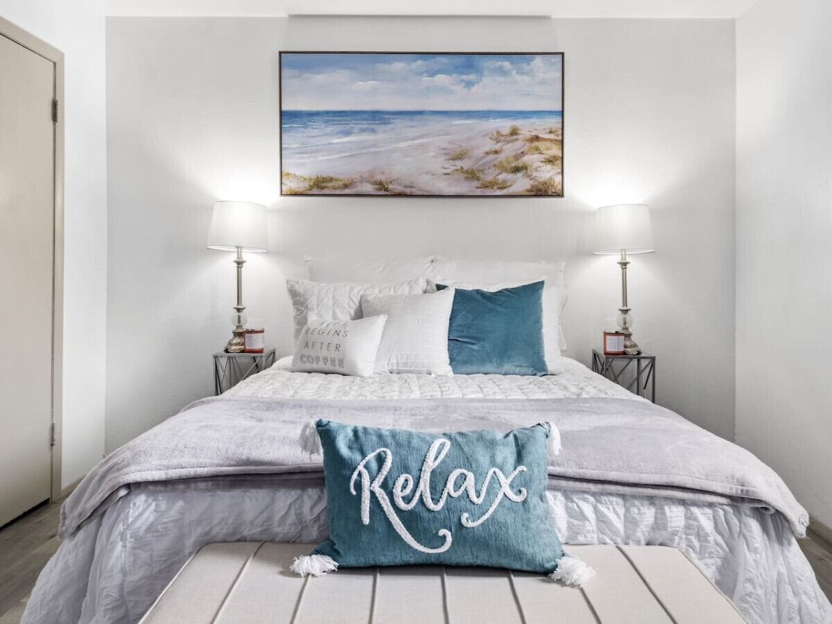 1 soverom, strykejern/-brett, wi-fi (inkludert) og sengetøy