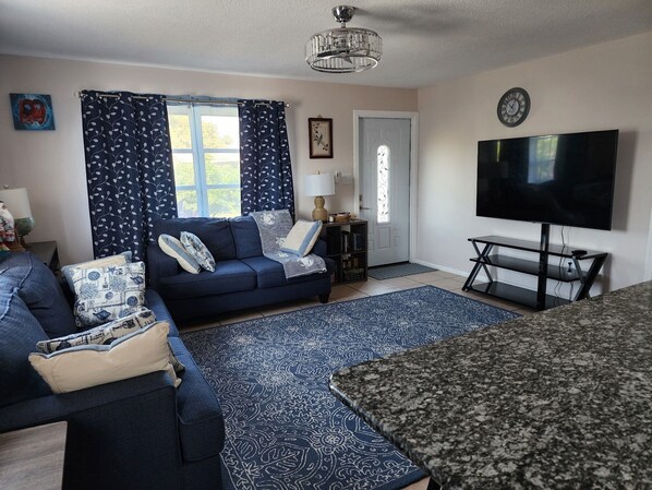 Smart TV, books, video library